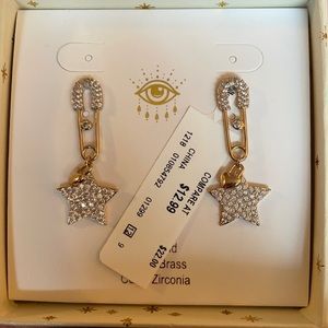 Arm candy clothespin earrings